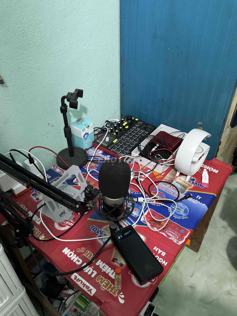 Sound card K10 Đen thu âm chuyên nghiệp. Mua bán Tivi, Âm thanh tại Huyện Gò Dầu Tây Ninh được đăng bởi Vinh Nguyen hình 1