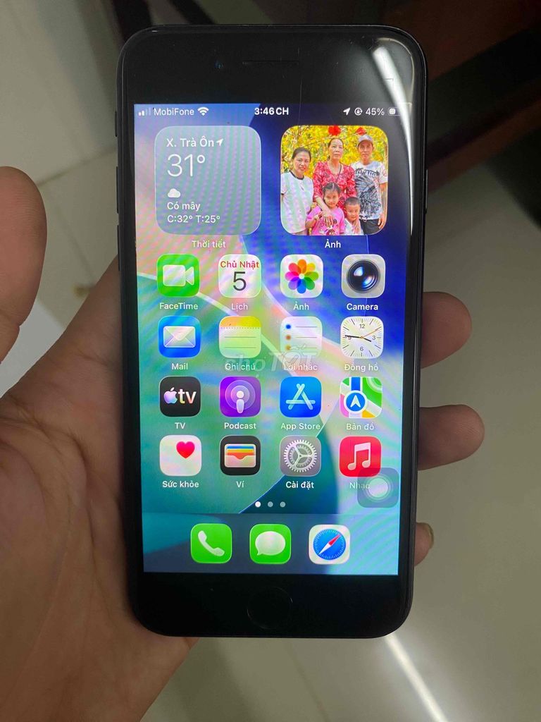 Apple iPhone SE 128GB Đen Đã sử dụng. Mua bán Điện thoại tại Huyện Trà Ôn Vĩnh Long được đăng bởi Lâm minh tâm hình 1