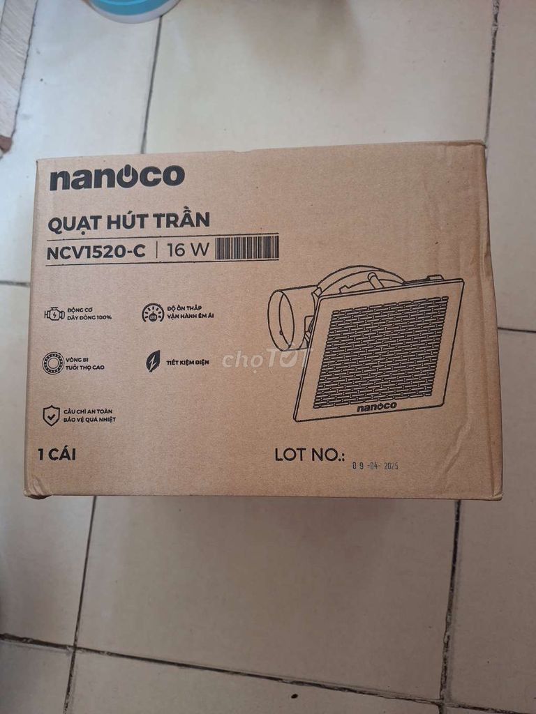 Quạt hút trần Nanoco NCV1520-C. Mua bán Quạt tại Huyện Gia Lâm Hà Nội được đăng bởi nam hình 1