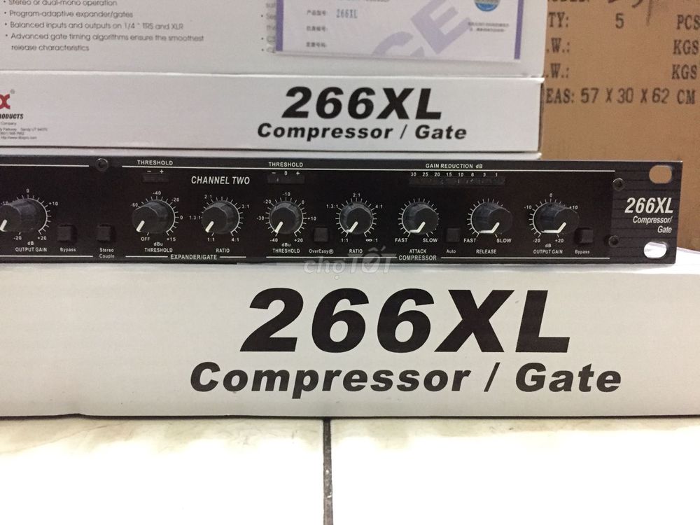 0978020689 - MÁY NÉN TIẾNG dbx 266XL compressor mới chính hãng