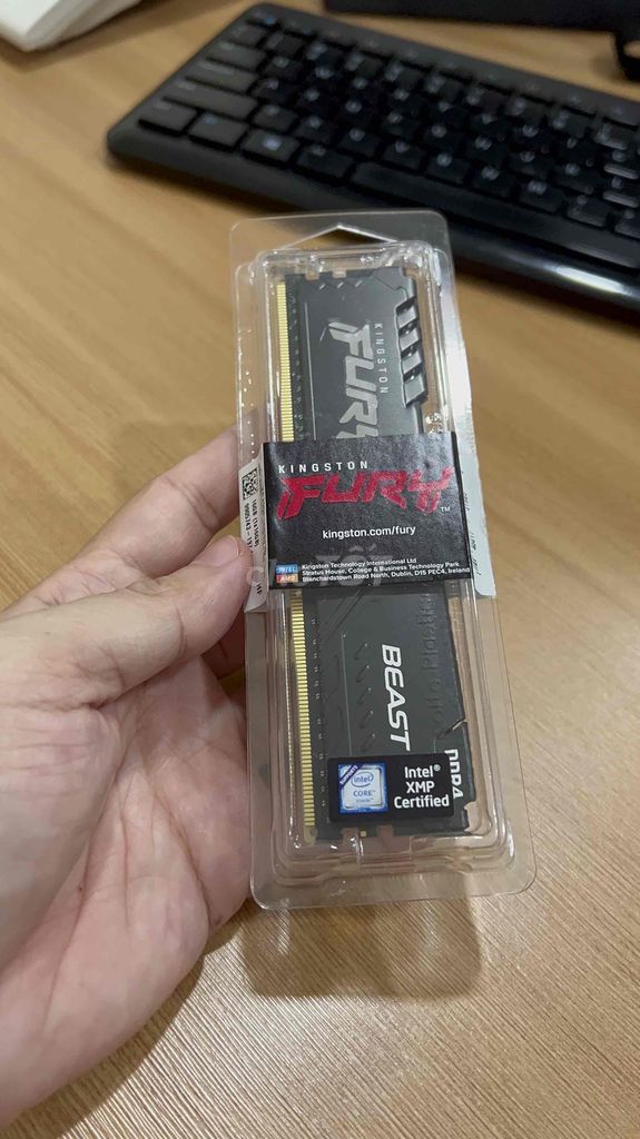 RAM desktop KINGSTON Fury Beast 16GB (1 x 16GB) DD