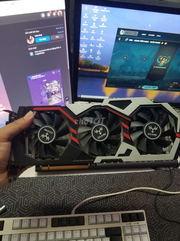 Card đồ họa Colorful iGame GTX 1070 8GB. Mua bán Linh kiện (RAM, Card...) tại Quận Gò Vấp Tp Hồ Chí Minh được đăng bởi Thai Trung hình 1