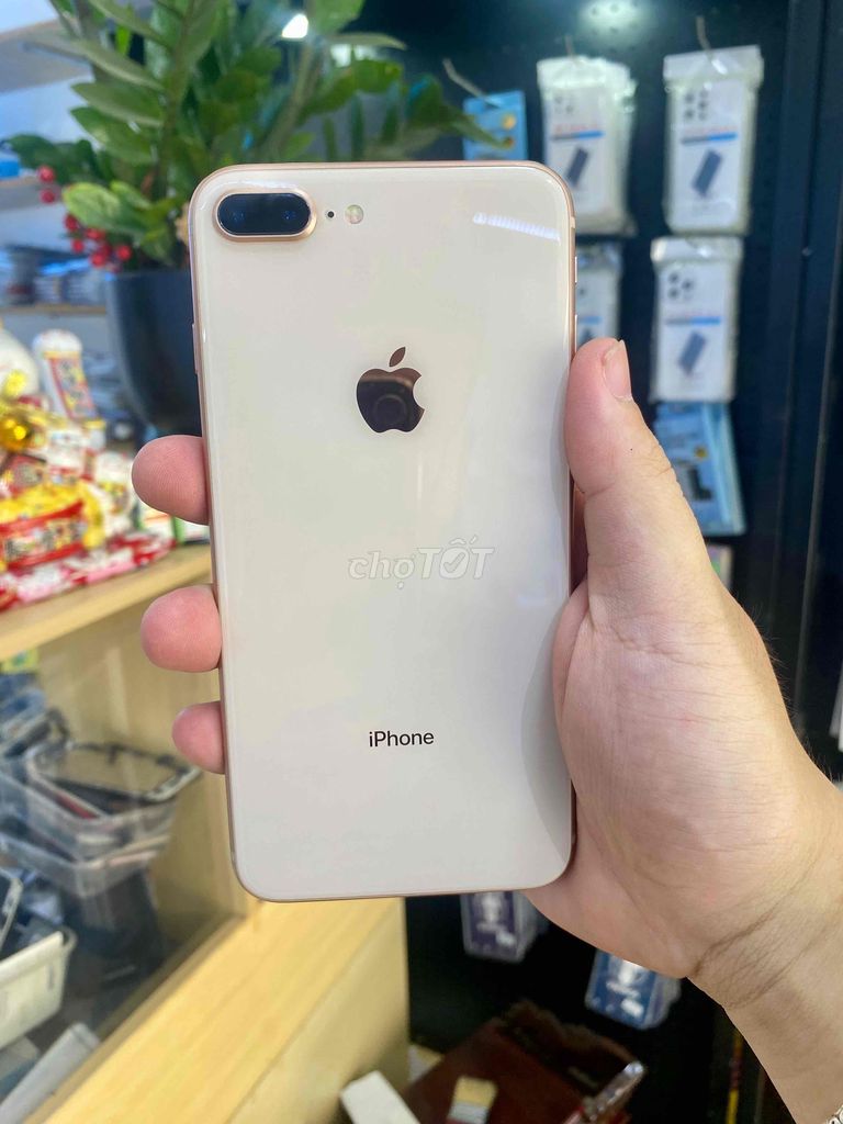 Iphone 8plus zin chưa sửa chữa ngoại hình đẹp