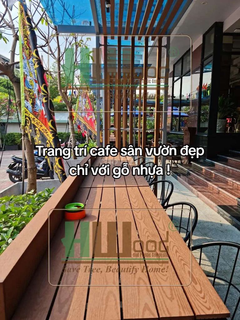 Lam gỗ nhựa ngoài trời lam lam che nắng, vách ngăn. Mua bán Cây cảnh, đồ trang trí tại Thành phố Thủ Đức Tp Hồ Chí Minh được đăng bởi Nội Thất Tân Cổ Điển hình 1