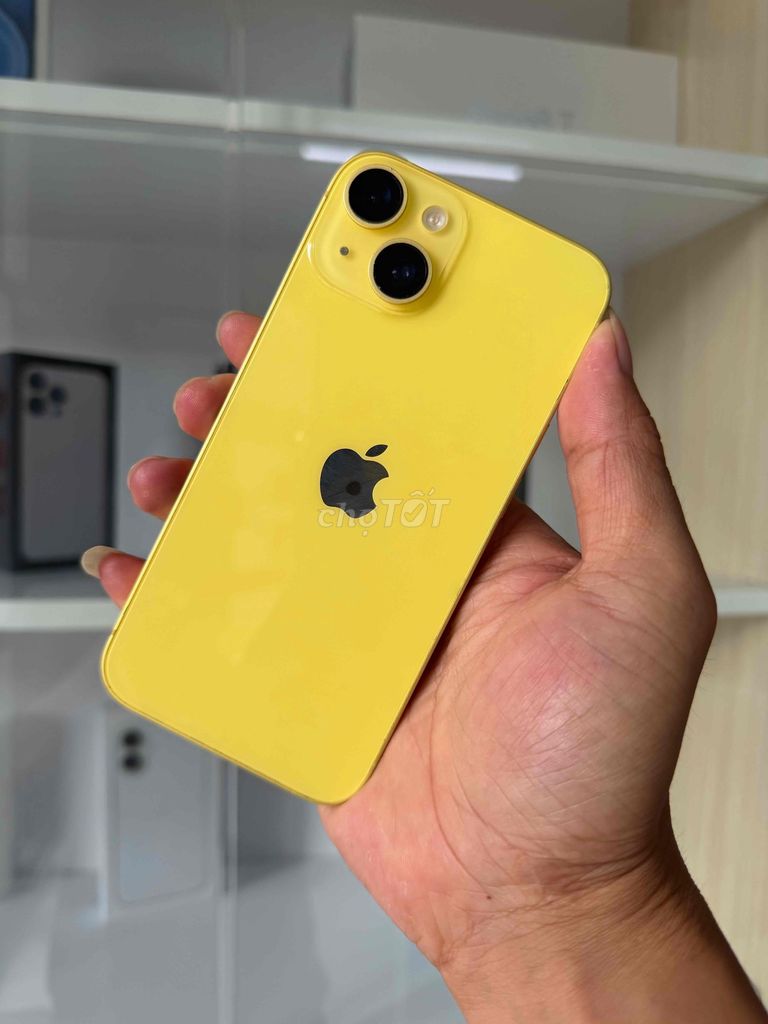 iPhone 14 128GB Vàng QT ZIN ĐẸP 98% PIN 100%. Mua bán Điện thoại tại Thành phố Cà Mau Cà Mau được đăng bởi NHAN APPLE hình 1