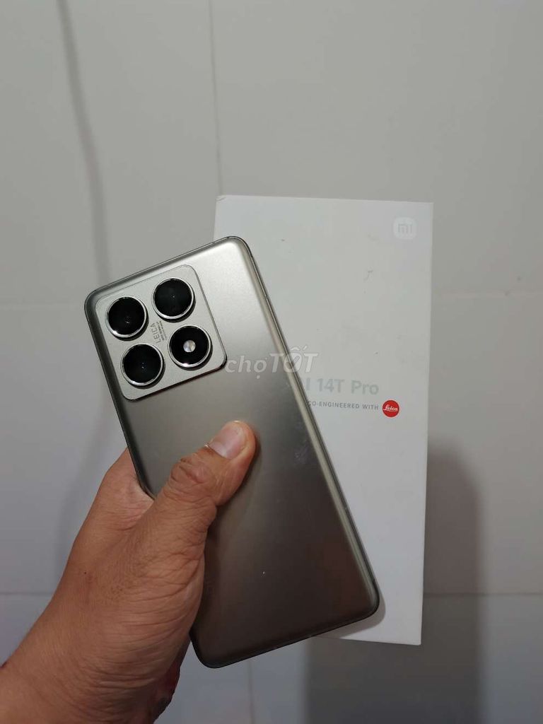 Xiaomi 14t pro 12/512gb chính hãng có giao lưu