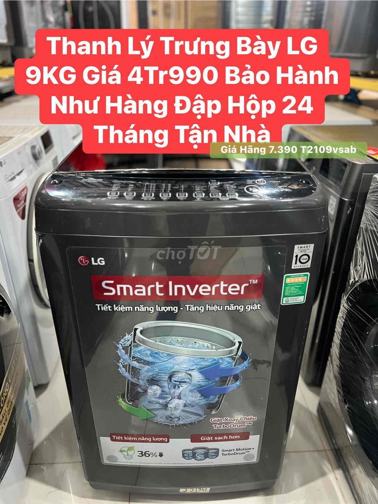 Thanh Lý Nhiều Máy Giặt Trưng Bày Và Mới