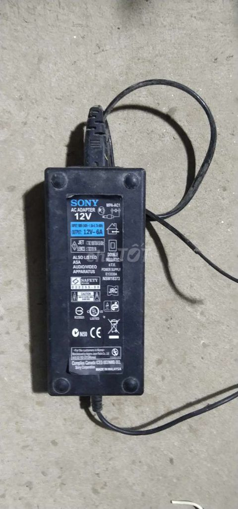 Bộ chuyển đổi AC Sony MPA-AC1. Mua bán Phụ kiện (Màn hình, Chuột...) tại Huyện Càng Long Trà Vinh được đăng bởi Thang Nguyen hình 1