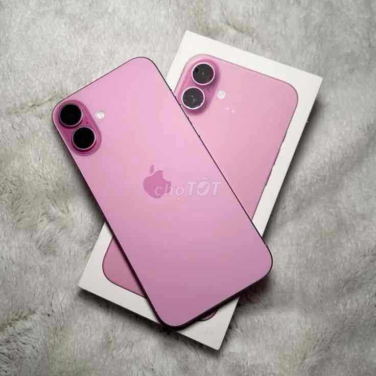 iPhone 16 Plus 128Gb Hồng Fullbox máy Zin. Mua bán Điện thoại tại Quận Bình Thạnh Tp Hồ Chí Minh được đăng bởi Ngọc Lan hình 1