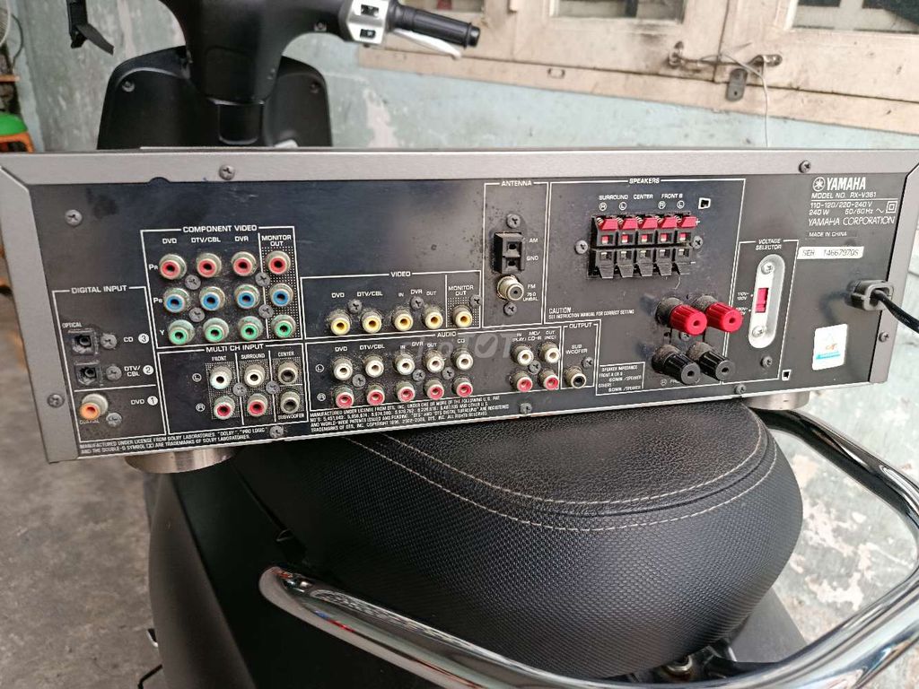 Ampli Yamaha RX-V361  2 dòng điện. Mua bán Tivi, Âm thanh tại Quận Tân Bình Tp Hồ Chí Minh được đăng bởi Nguyễn Ngọc hình 4