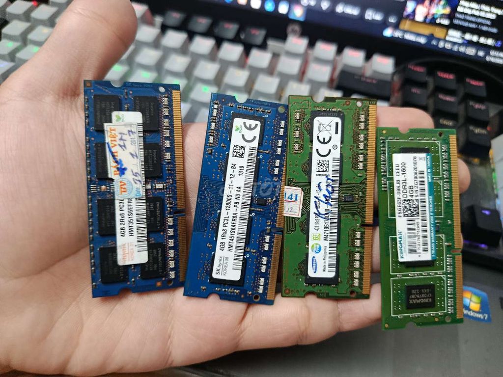 RAM Laptop 4GB PC3L 1600MHz Nhiều hãng. Mua bán Linh kiện (RAM, Card...) tại Quận Thanh Xuân Hà Nội được đăng bởi Mr AckeIt hình 1