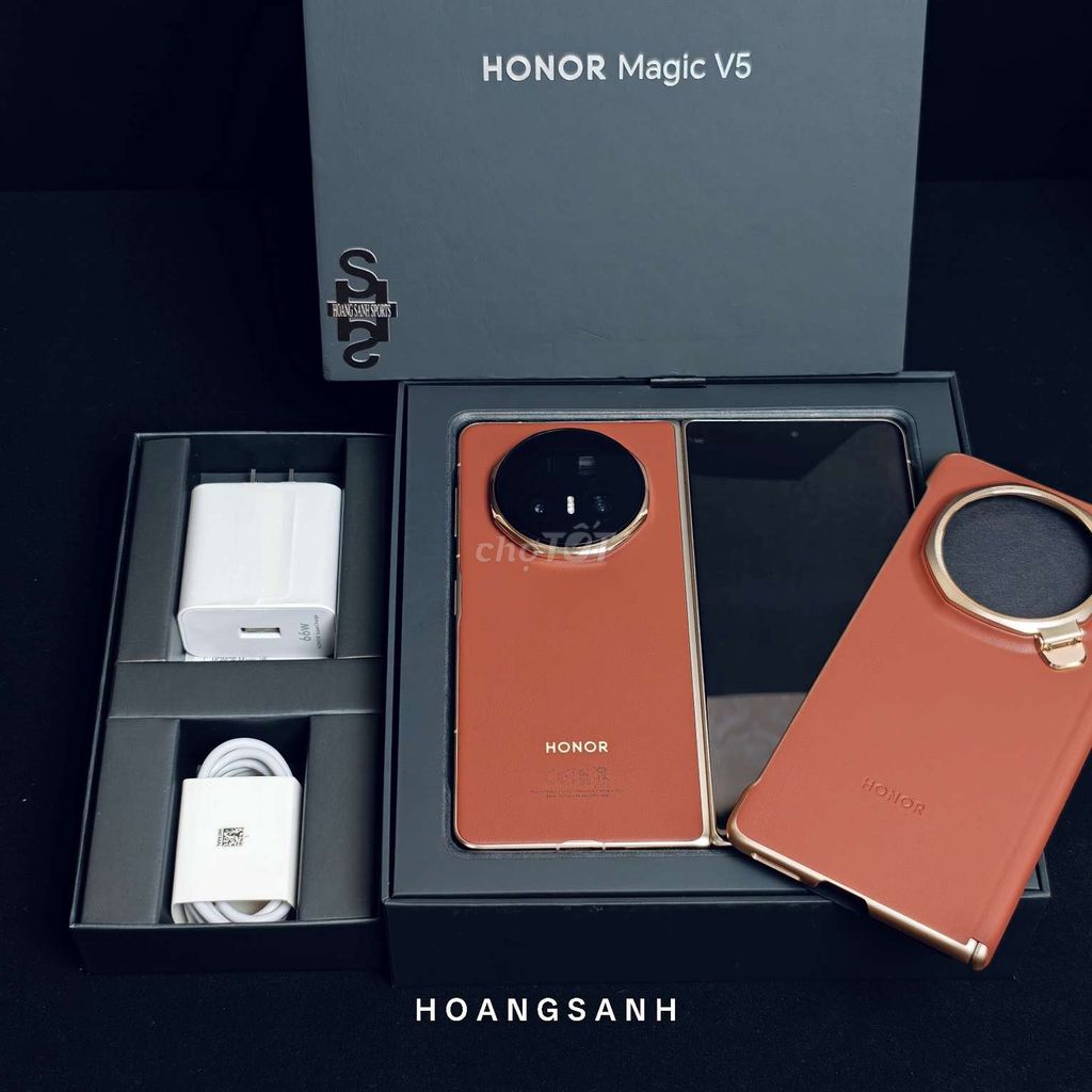 Honor Magic V5 16/512GB Đỏ Chính Hàng FPT BH 04/28. Mua bán Điện thoại tại Quận 11 Tp Hồ Chí Minh được đăng bởi HOÀNG SANH hình 1