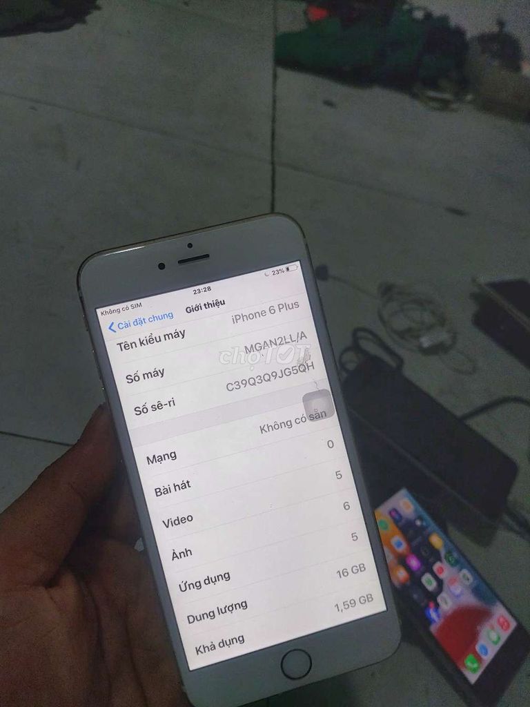 Apple iPhone 6 Plus 16GB Vàng 99%. Mua bán Điện thoại tại Quận Bình Tân Tp Hồ Chí Minh được đăng bởi chỉ bán màn zin hình 1