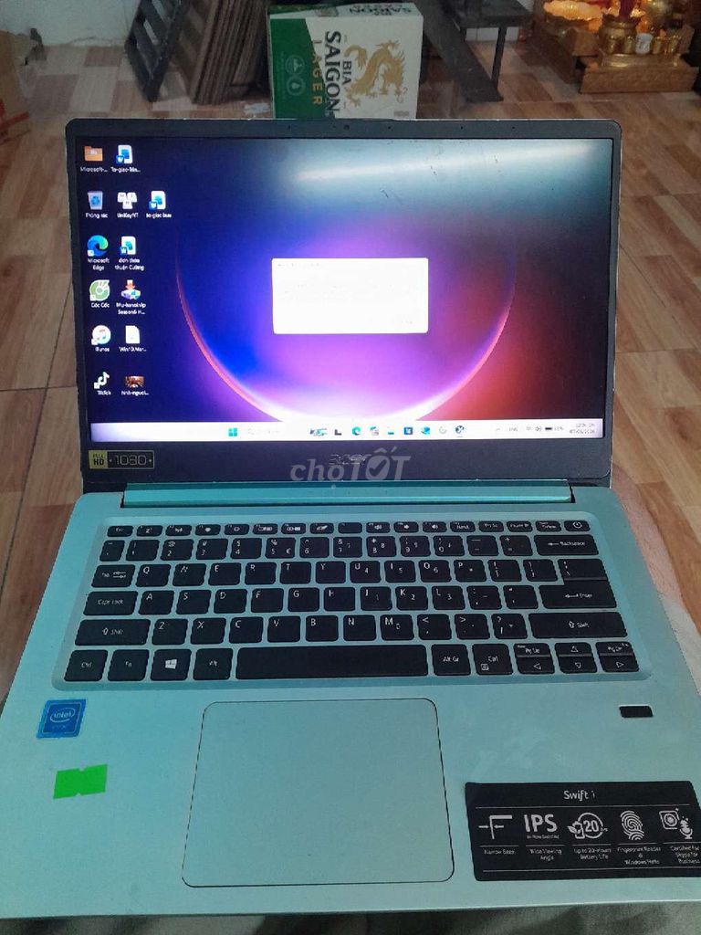 Acer Swift N17w6 Blue đẹp bán rẻ. Mua bán Laptop tại Quận Gò Vấp Tp Hồ Chí Minh được đăng bởi Phú hình 1