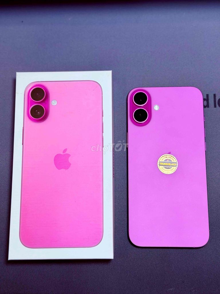 Apple iPhone 16 Plus 128GB Hồng. Mua bán Điện thoại tại Thành phố Long Xuyên An Giang được đăng bởi Trung Black Long Xuyên hình 1