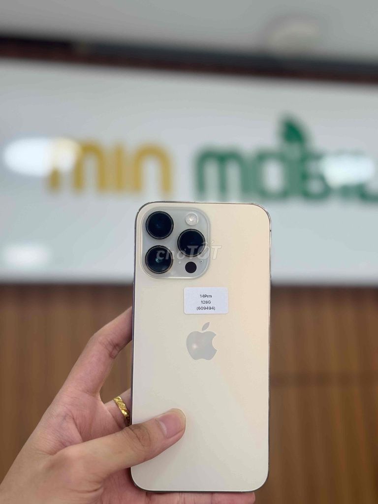 💛 iPhone 14 Pro Max 128GB Vàng Like New Cực Đẹp 💛. Mua bán Điện thoại tại Quận Ngô Quyền Hải Phòng được đăng bởi TRAN SONG HA hình 1