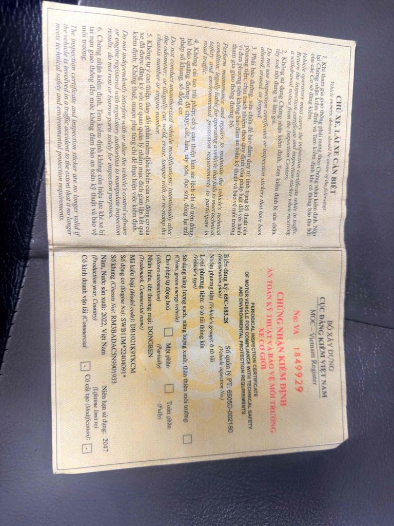 Chính chủ bán xe như mới 2022. Mua bán Xe tải, xe ben tại Quận Gò Vấp Tp Hồ Chí Minh được đăng bởi Xe Máy Bảo Trọng  hình 6