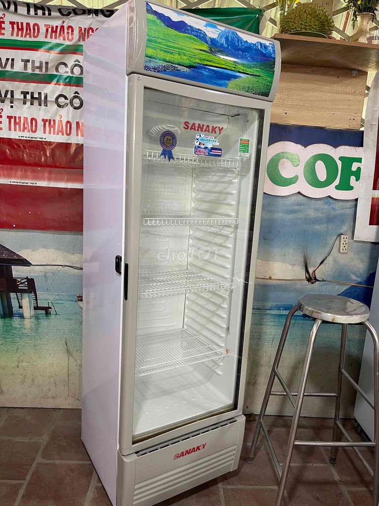 Tủ mát Sanaky 450 lít 1 cánh Trắng. Mua bán Tủ lạnh tại Quận Tân Phú Tp Hồ Chí Minh được đăng bởi cửa hàng thanh lý đồ cũ hình 1