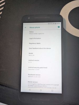 Google Nexus 5X. Mua bán Điện thoại tại Thành phố Thủ Đức Tp Hồ Chí Minh được đăng bởi Trần Đức Khoa