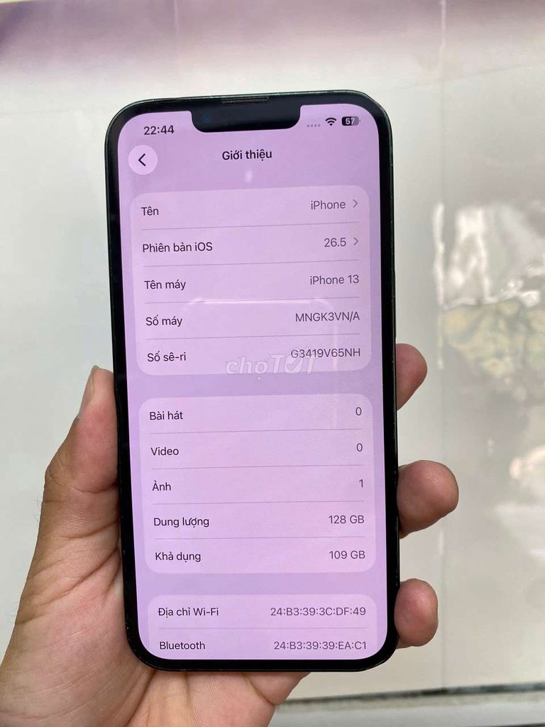 Apple iPhone 13 128GB Xanh lá. Mua bán Điện thoại tại Quận 12 Tp Hồ Chí Minh được đăng bởi Lý Thanh hieu hình 1