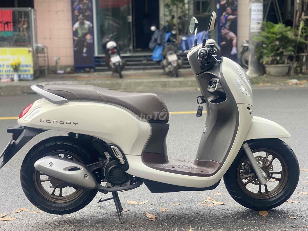Honda Scoopy 2024 Trắng. Mua bán Xe máy tại Quận Thanh Khê Đà Nẵng được đăng bởi Song Vo hình 3