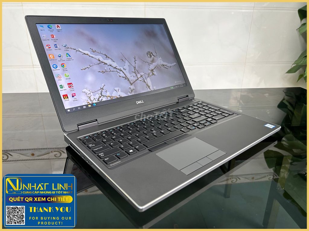 Dell Precision 7540•i7-9850H•16GB•512GB•VGA 4GB