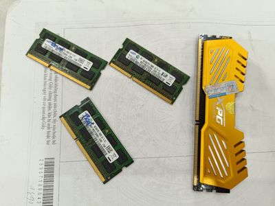 4 cây ram ddr3 laptop + PC. Mua bán Linh kiện (RAM, Card...) tại Thành phố Thủ Đức Tp Hồ Chí Minh được đăng bởi Trung
