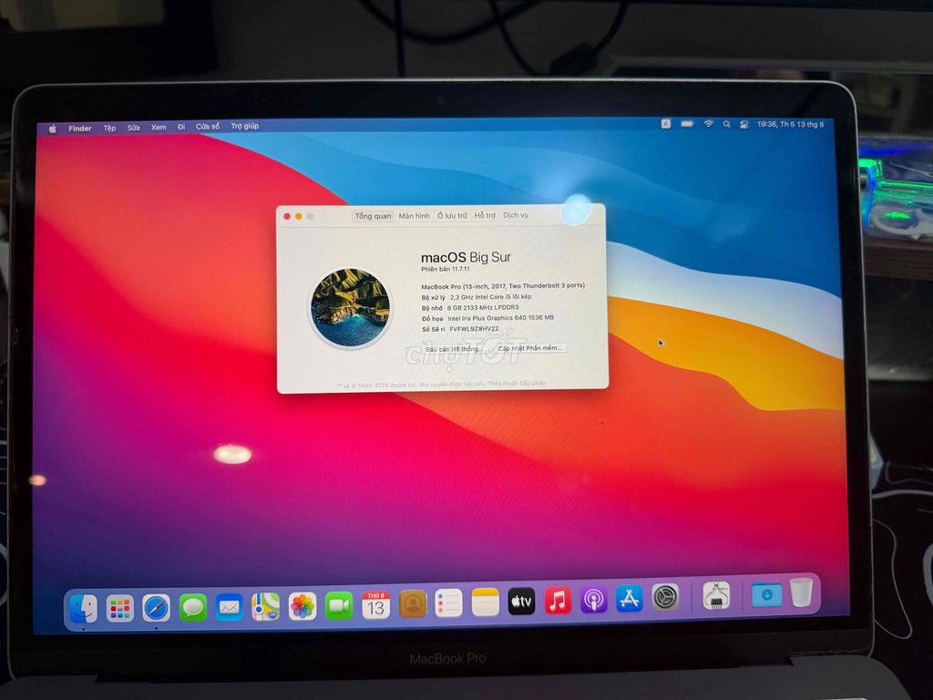 MacBook Pro 2017 13 inch. Mua bán Laptop tại Quận Thanh Khê Đà Nẵng được đăng bởi AM hình 1