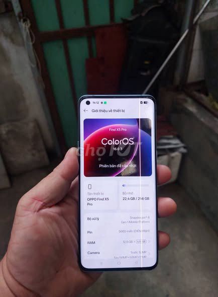 Oppo Find X5 Pro 5G 256GB Xanh Đã sử dụng. Mua bán Điện thoại tại Thành phố Thuận An Bình Dương được đăng bởi Hội Đồ Điện Tử hình 1