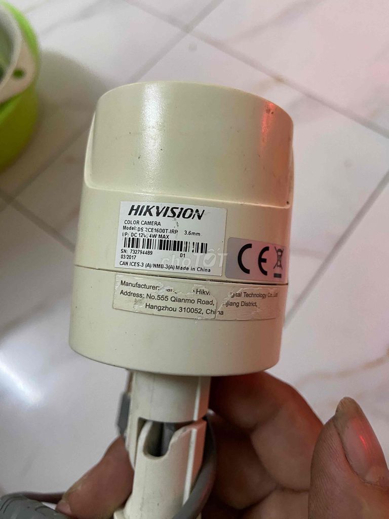 Camera Hikvision DS-2CE16D0T-IRP. Mua bán Máy ảnh, Máy quay tại Thành phố Thủ Đức Tp Hồ Chí Minh được đăng bởi Bùi ngọc chánh hình 1