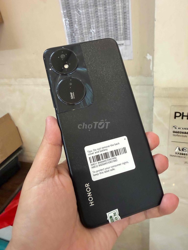 Honor X7b 5G 256GB Đen 99% zin all giá siêu tốt. Mua bán Điện thoại tại Quận Bình Tân Tp Hồ Chí Minh được đăng bởi Shop phố smartphone 2 hình 1