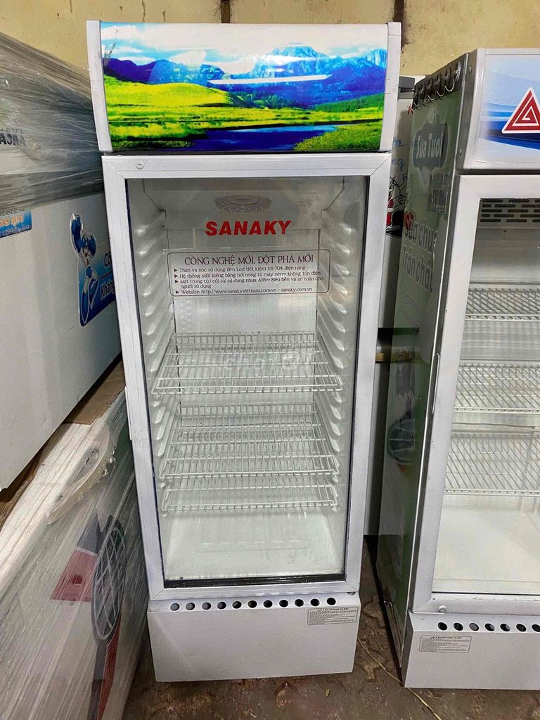 Tủ mát Sanaky 365L cánh kính Trắng cũ. Mua bán Tủ lạnh tại Quận Thanh Xuân Hà Nội được đăng bởi Gia bảo hình 1