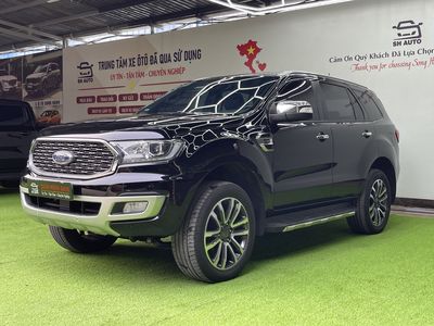 Ford Everest 2020 Titanium 2 cầu 65.000 km Đen