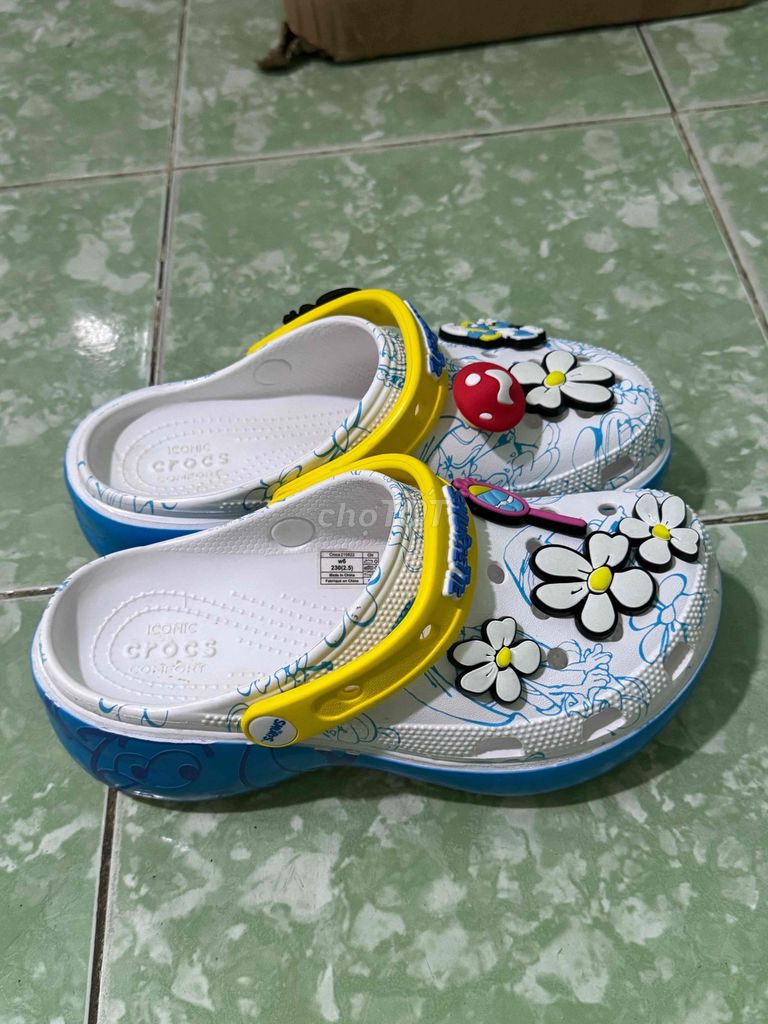 Dép Crocs Xì Trum Nữ size 36. Mua bán Giày dép tại Quận Ninh Kiều Cần Thơ được đăng bởi Minh Anh hình 1