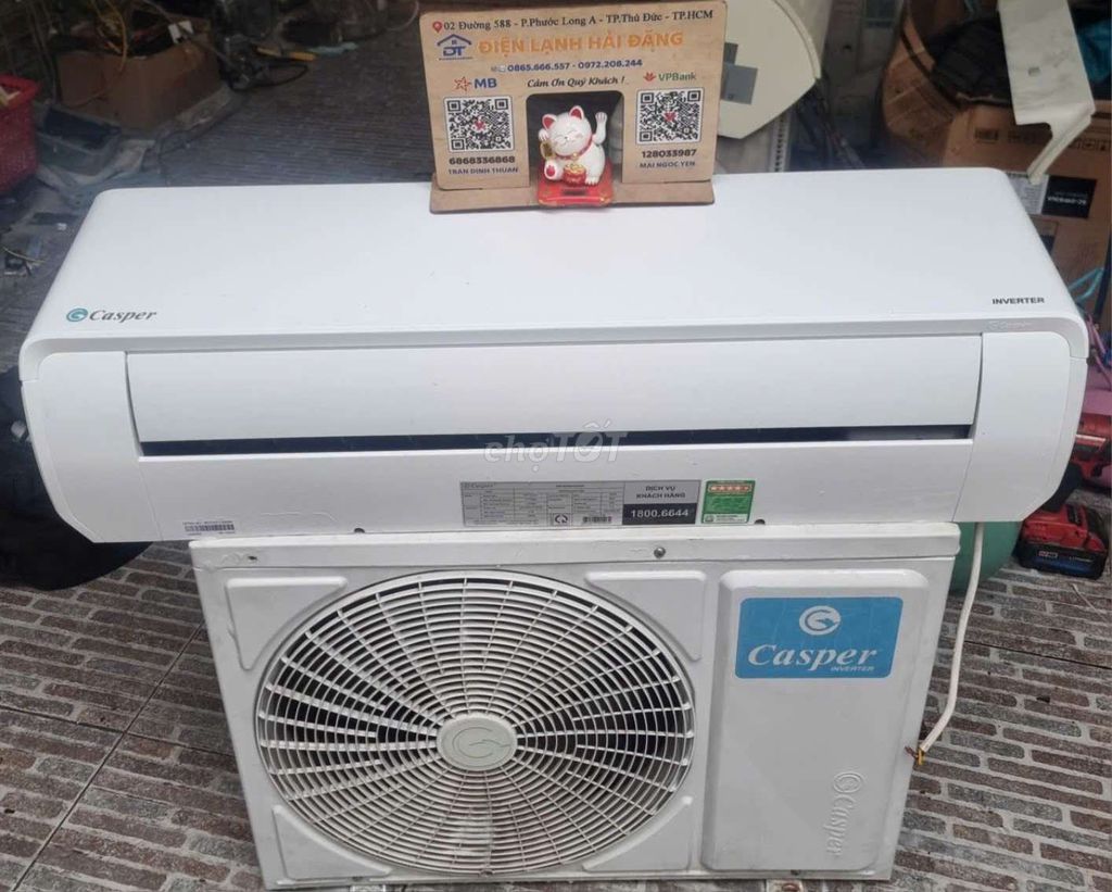 CASPER 1hp inverter thái lan. Mua bán Máy lạnh, điều hoà tại Quận Gò Vấp Tp Hồ Chí Minh được đăng bởi Ngoc Yen hình 1