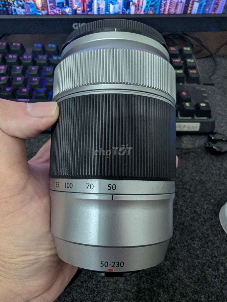 Ống kính Fujifilm Fujinon XC 50-230mm Bạc. Mua bán Máy ảnh, Máy quay tại Thành phố Biên Hòa Đồng Nai được đăng bởi Kiên Phạm hình 1