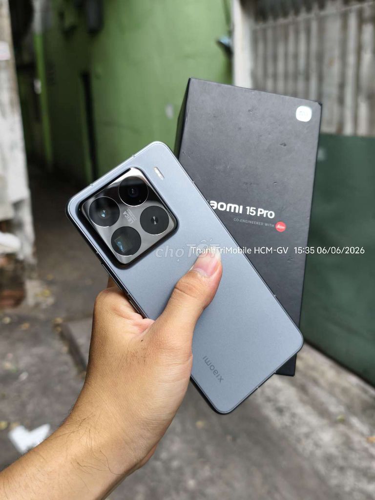 Xiaomi Mi 15 Pro 256GB Xám. Mua bán Điện thoại tại Quận Gò Vấp Tp Hồ Chí Minh được đăng bởi Thanh Tri hình 1