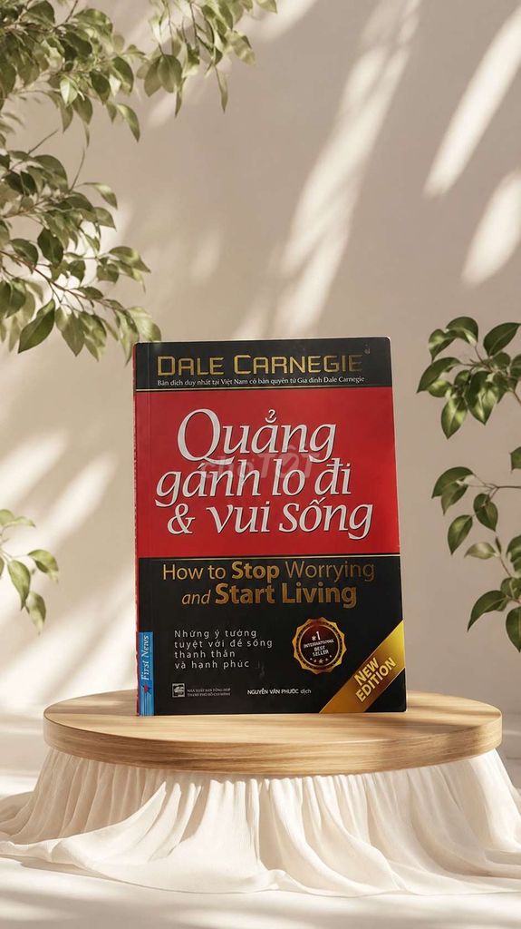 Sách Quẳng Gánh Lo Đi & Vui Sống Đỏ Đã sử dụng. Mua bán Sách tại Quận Thanh Xuân Hà Nội được đăng bởi trang trần hình 1