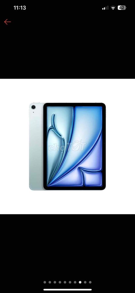 Apple iPad Air M3 11 inch 128GB Like New. Mua bán Máy tính bảng tại Thành phố Long Xuyên An Giang được đăng bởi Nhu Y Truong hình 1