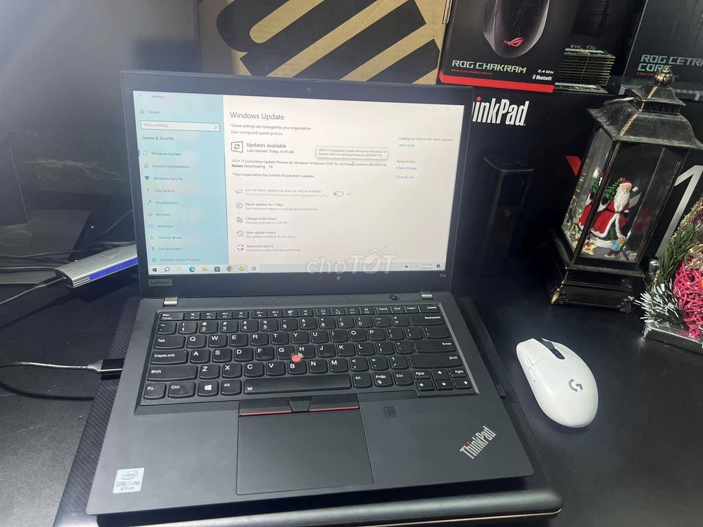 Thinkpad T14 I7-10610U/Ram 16/SSD 256/MX330 2G/95%