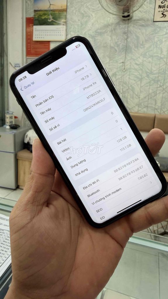 Apple iPhone Xr 128GB Đen Đã qua sử dụng. Mua bán Điện thoại tại Quận Bình Thạnh Tp Hồ Chí Minh được đăng bởi Phan Luận hình 1