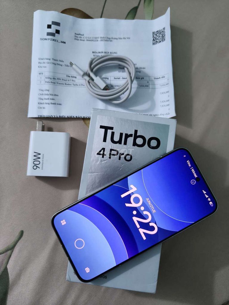 Xiaomi Redmi Turbo 4 Pro Xanh. Mua bán Điện thoại tại Huyện Gò Công Đông Tiền Giang được đăng bởi Thanh Hiền hình 1