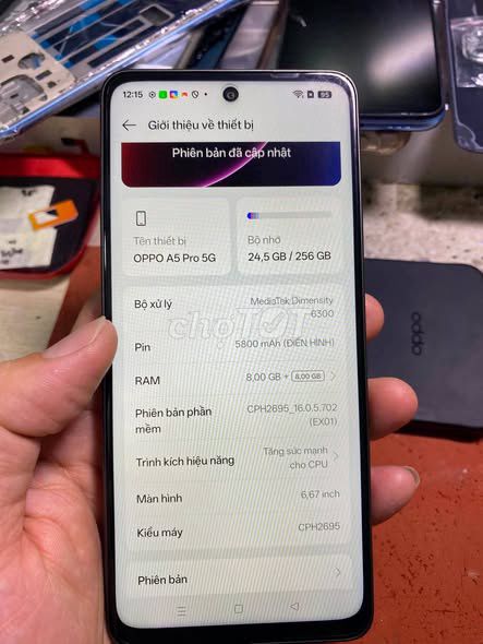 Oppo A5 Pro 5G 256GB 99%. Mua bán Điện thoại tại Quận 1 Tp Hồ Chí Minh được đăng bởi Hội Đồ Điện Tử hình 1