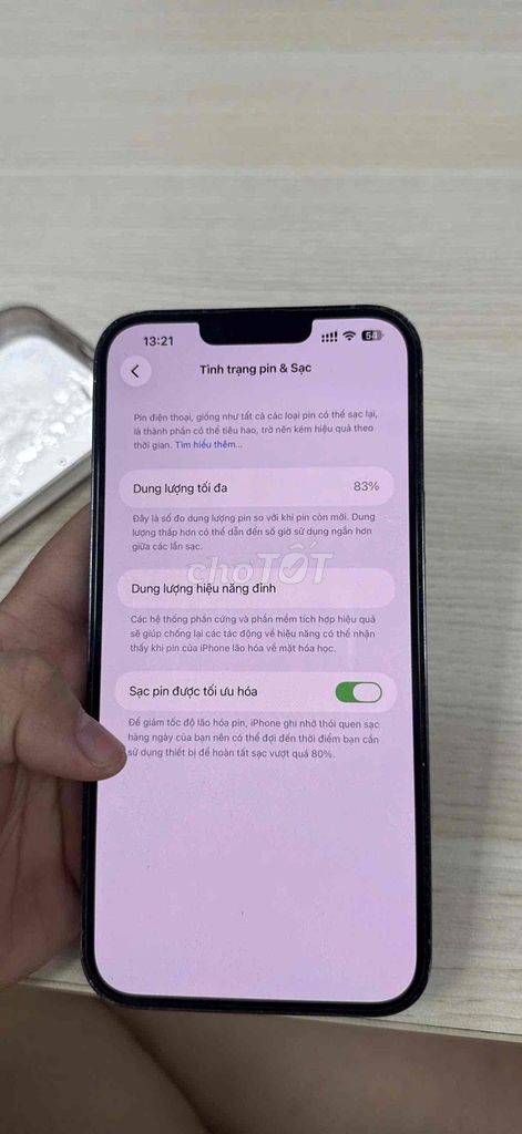 iPhone 13 Pro Max 512GB có thương lượng. Mua bán Điện thoại tại Quận Bình Thuỷ Cần Thơ được đăng bởi TAM hình 1