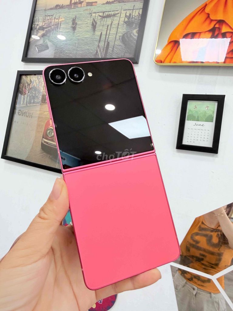 Samsung Z Flip 7 256GB Hồng 5G SSVN care+ 5/7/2027. Mua bán Điện thoại tại Quận 8 Tp Hồ Chí Minh được đăng bởi Thanh Nhi hình 1