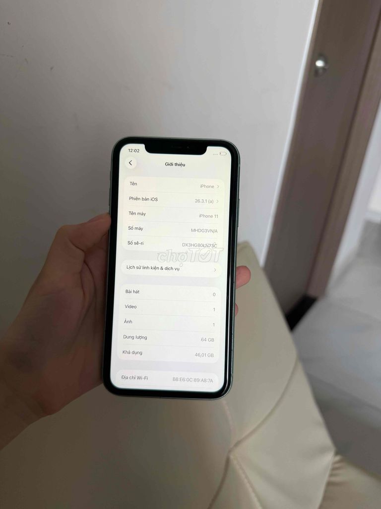 Apple iPhone 11 64GB Xanh lá. Mua bán Điện thoại tại Thành phố Thủ Dầu Một Bình Dương được đăng bởi Điện Thoại Giá rẻ Bình Dương hình 1