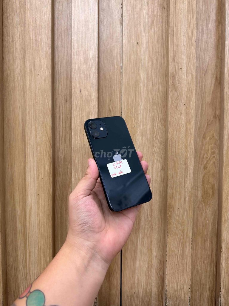 Apple iPhone 12 64GB Đen Nguyên bản. Mua bán Điện thoại tại Quận Đống Đa Hà Nội được đăng bởi  HT Mobie Trả góp nợ xáu bao duyệt hình 1