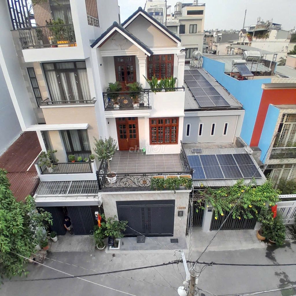 Bán nhà 4 tầng hẻm 6m Dương Thị Mười Q12, DT 5x21m, giá chỉ 8.98 tỷ 