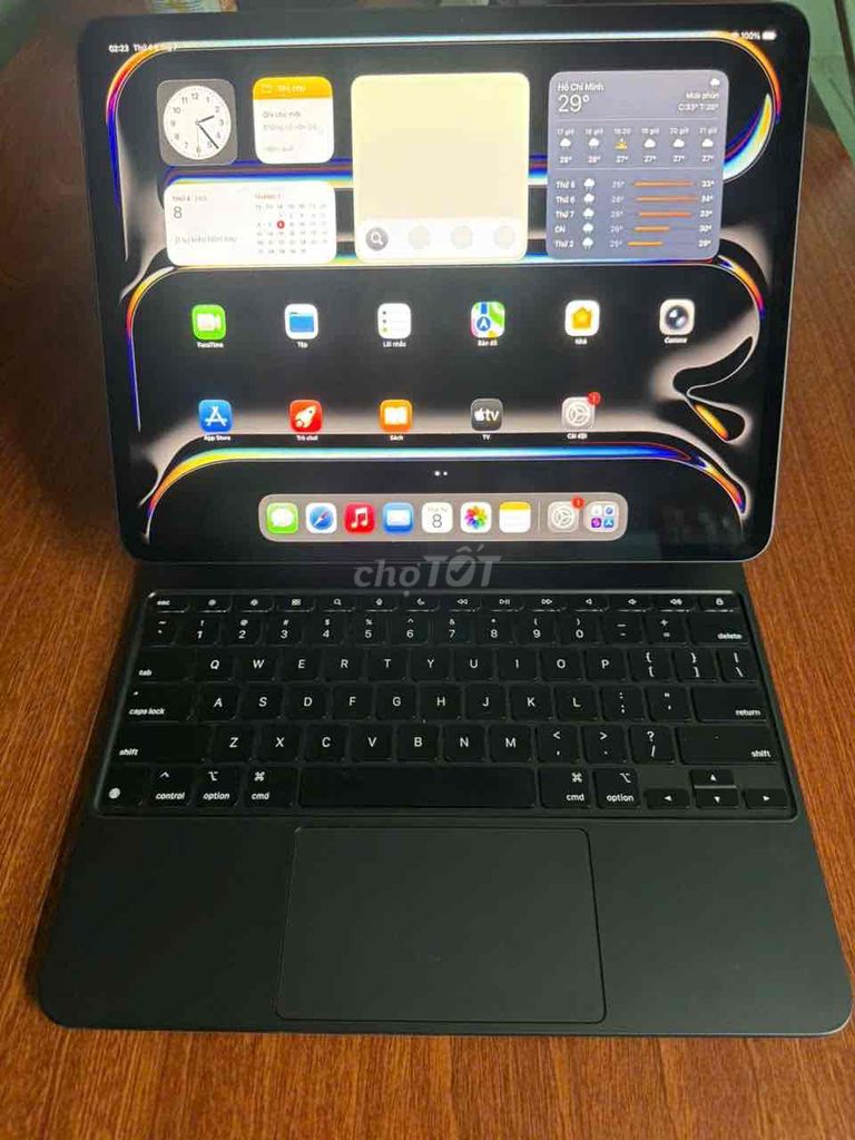 iPad Pro M4 13 inch Wifi 256GB Magic Keyboard 13in. Mua bán Máy tính bảng tại Quận Bình Thạnh Tp Hồ Chí Minh được đăng bởi TH Pro  hình 1