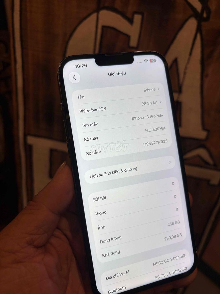 Apple iPhone 13 Pro Max 256GB Xanh. Mua bán Điện thoại tại Thành phố Biên Hòa Đồng Nai được đăng bởi thanh hình 1